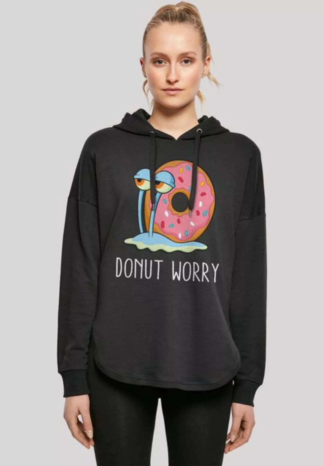 F4NT4STIC Kapuzenpullover "Spongebob Schwammkopf Donut Worry Garry", Print günstig online kaufen