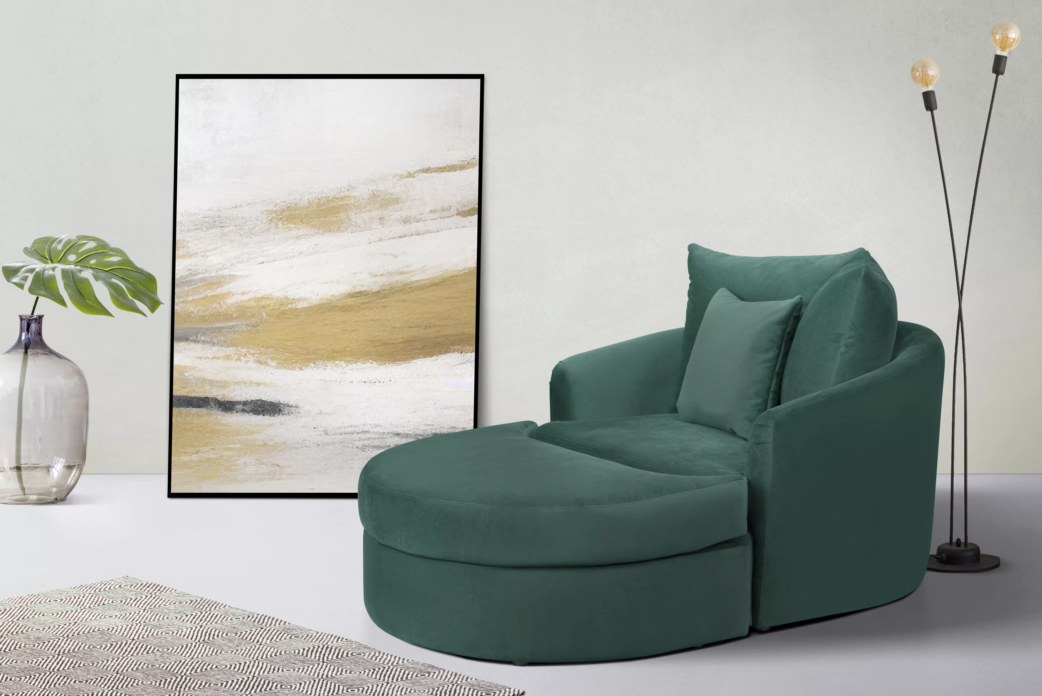 Guido Maria Kretschmer Home&Living Loveseat »ANNE«, mit weichen Formen, Wen günstig online kaufen