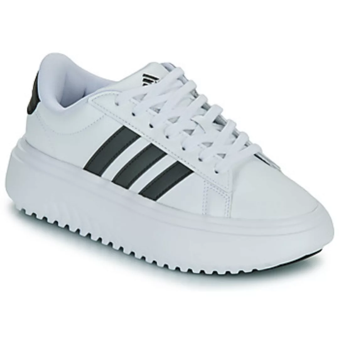 adidas Grand Court Platform Sneaker Damen weiß günstig online kaufen