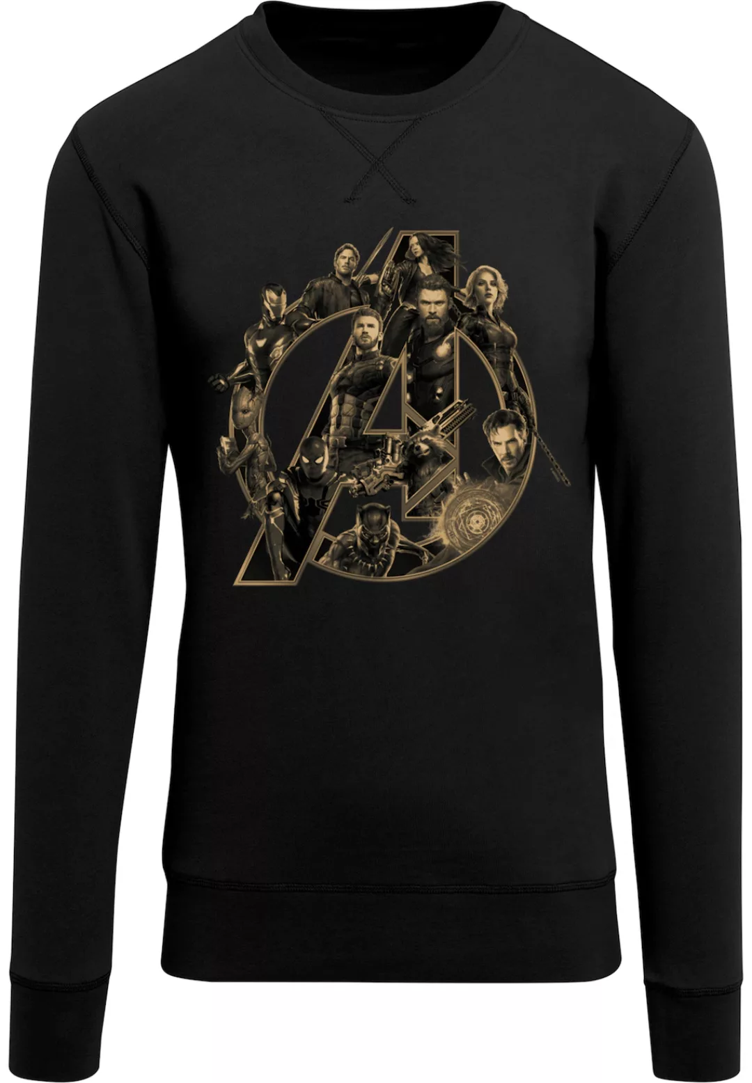 F4NT4STIC Rundhalspullover "F4NT4STIC Herren", (1 tlg.) günstig online kaufen