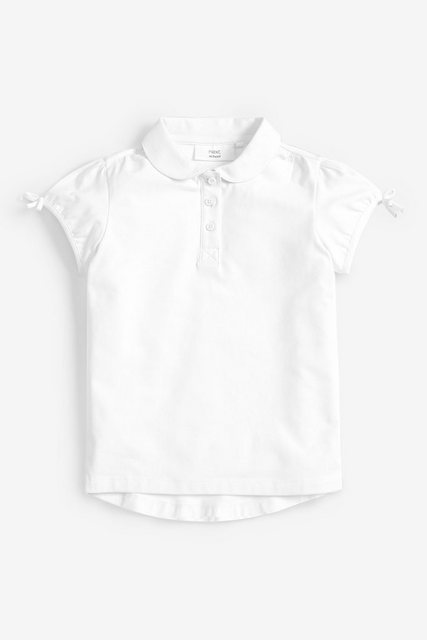 Next Langarm-Poloshirt Polohemd mit Schleife am Ärmel (1-tlg) günstig online kaufen