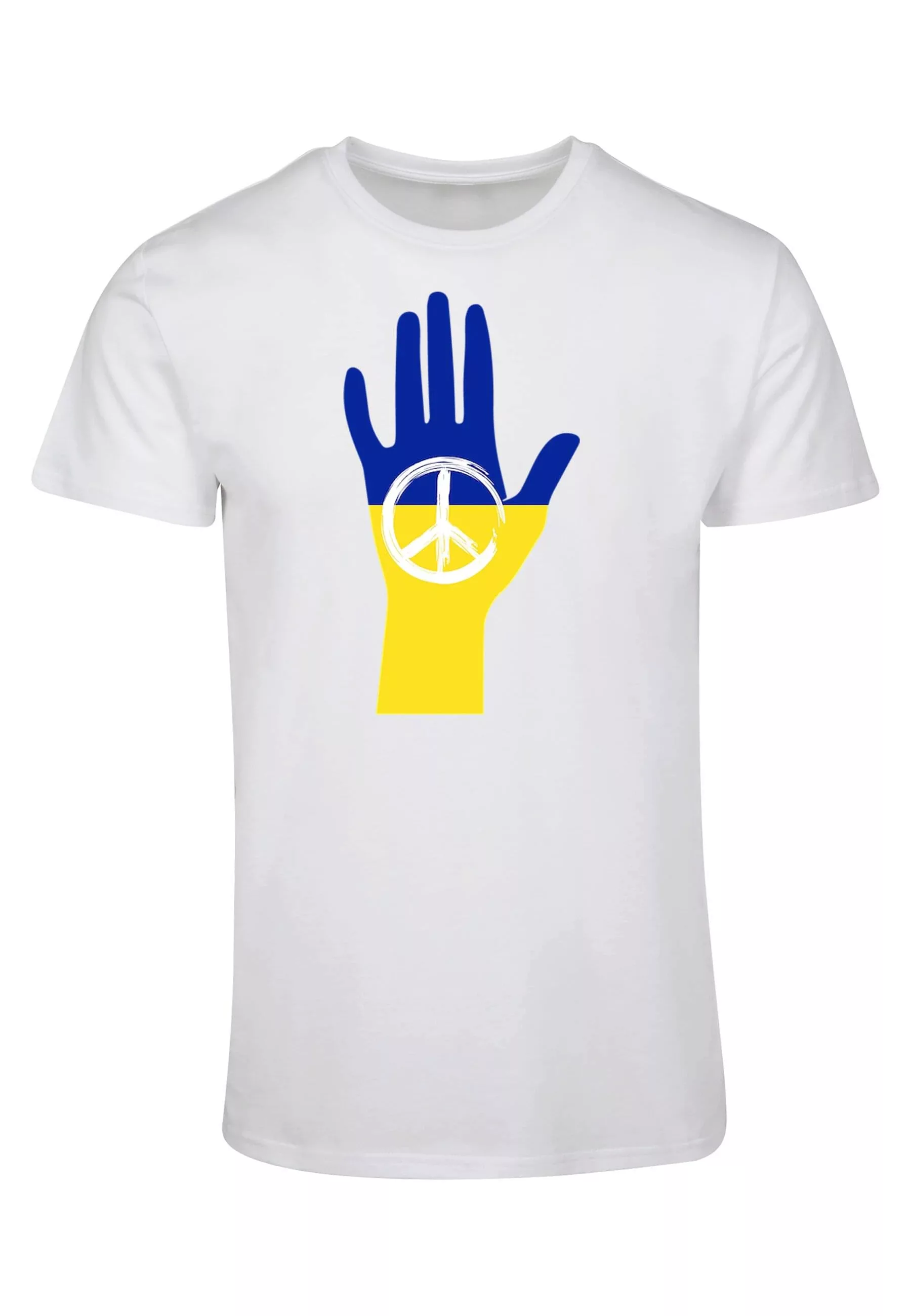 Merchcode T-Shirt "Merchcode Herren Peace - 2 Color Hand Peace Basic T-Shir günstig online kaufen