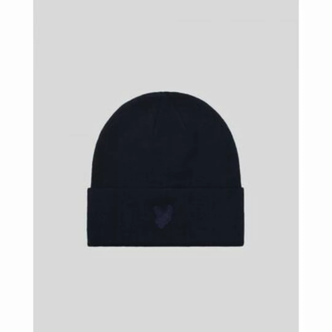 Lyle & Scott  Hut HE960TON TONAL EAGLE BEANIE-NAVY günstig online kaufen