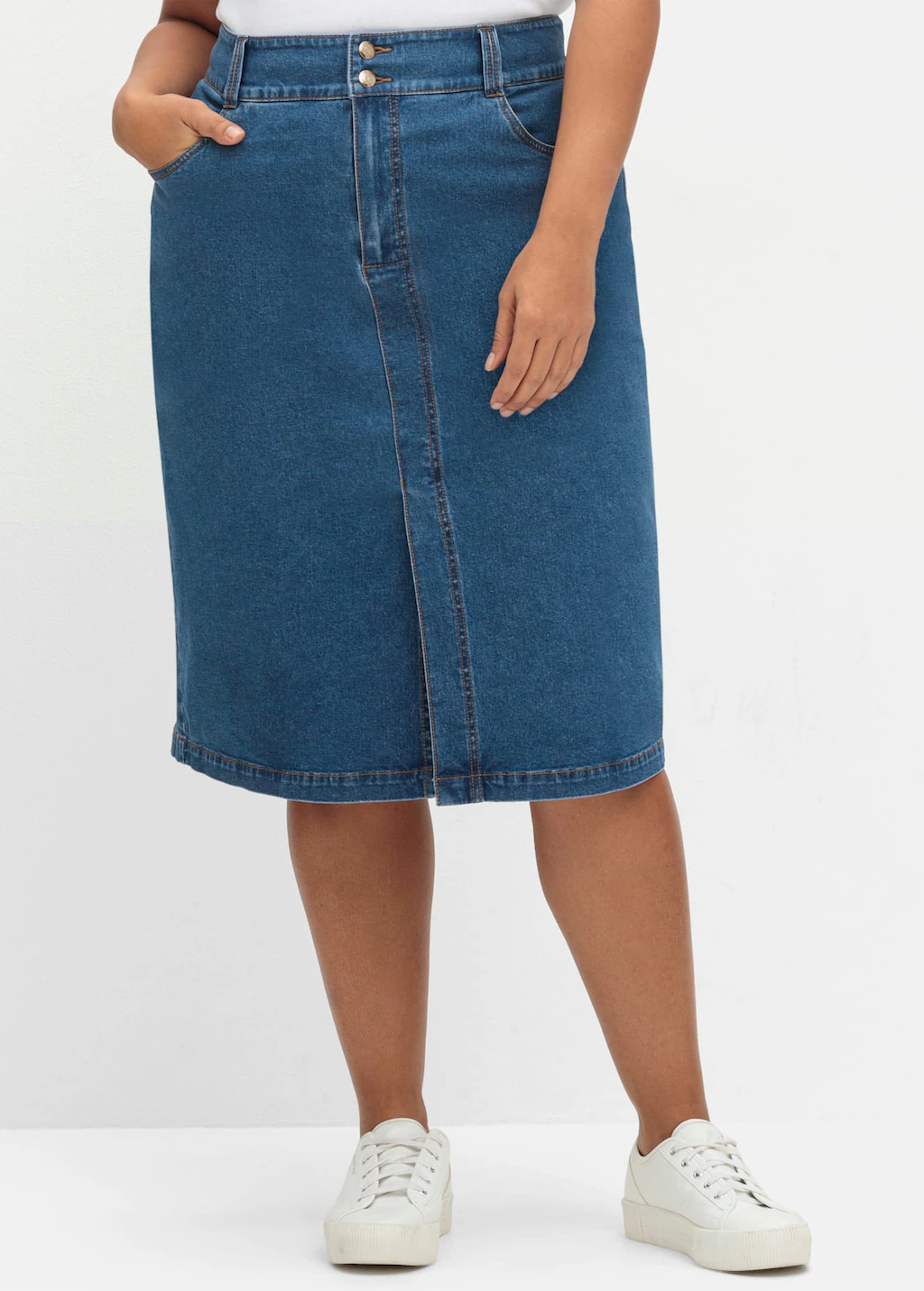 Sheego Jeansrock günstig online kaufen