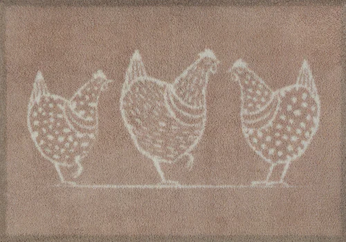 Turtle Mat Fußmatte »Hens«, rechteckig, 9 mm Höhe günstig online kaufen