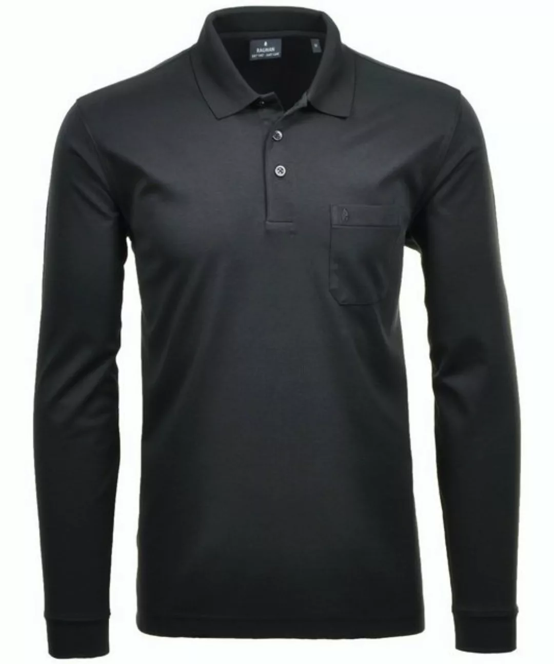 RAGMAN T-Shirt Ragman / He.Polo / Polo soft knit LS günstig online kaufen