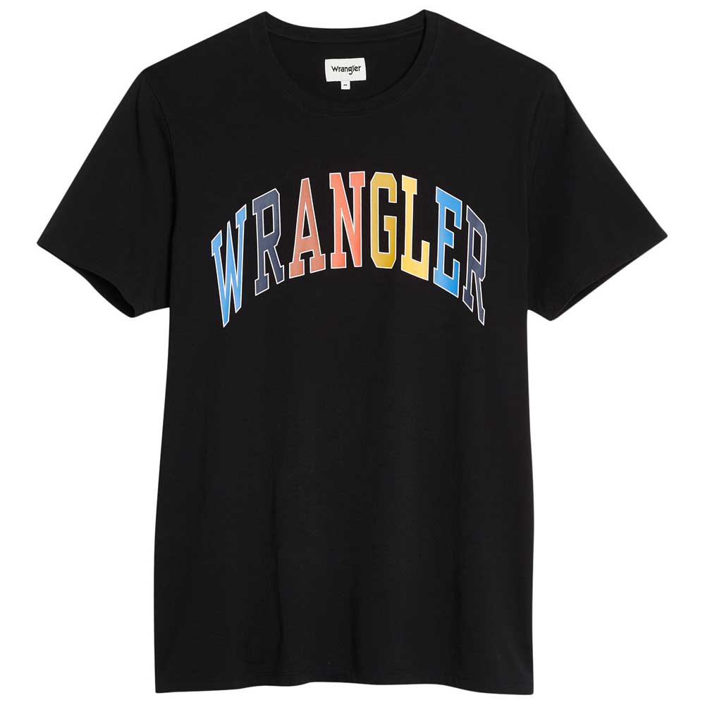 Wrangler Rainbow Kurzärmeliges T-shirt M Black günstig online kaufen