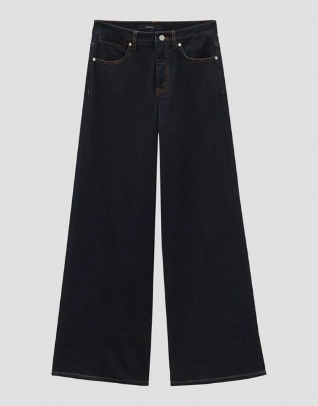 someday Gerade Jeans Cellma palazzo dark rinsed blue günstig online kaufen