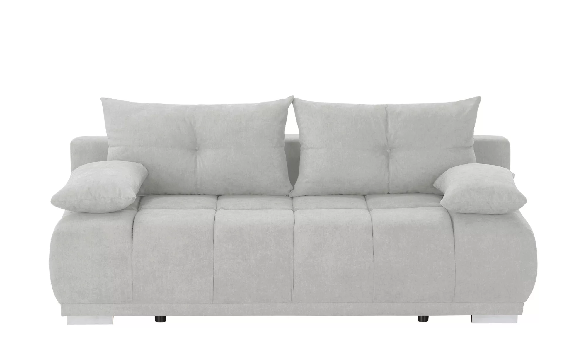 switch Schlafsofa mit Boxspringpolsterung  Gala - grau - 208 cm - 92 cm - 1 günstig online kaufen