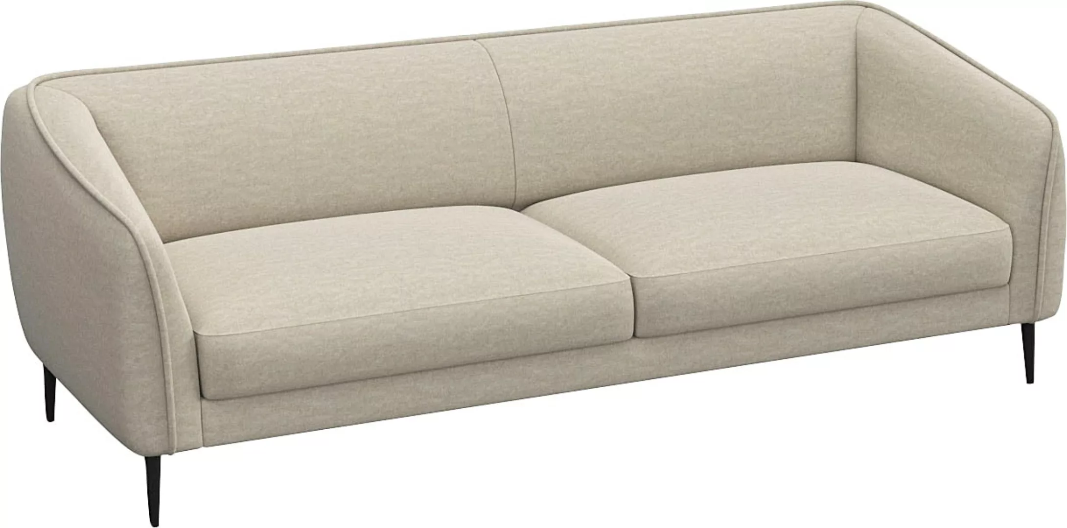 FLEXLUX 3-Sitzer »Belle Designsofa, Couch,«, Skandinavisches Design, In hoc günstig online kaufen