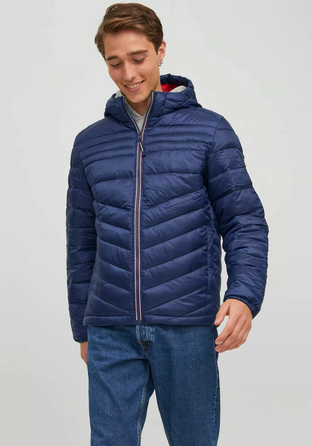 Jack & Jones Steppjacke "HERO PUFFER HOOD", mit Kapuze günstig online kaufen