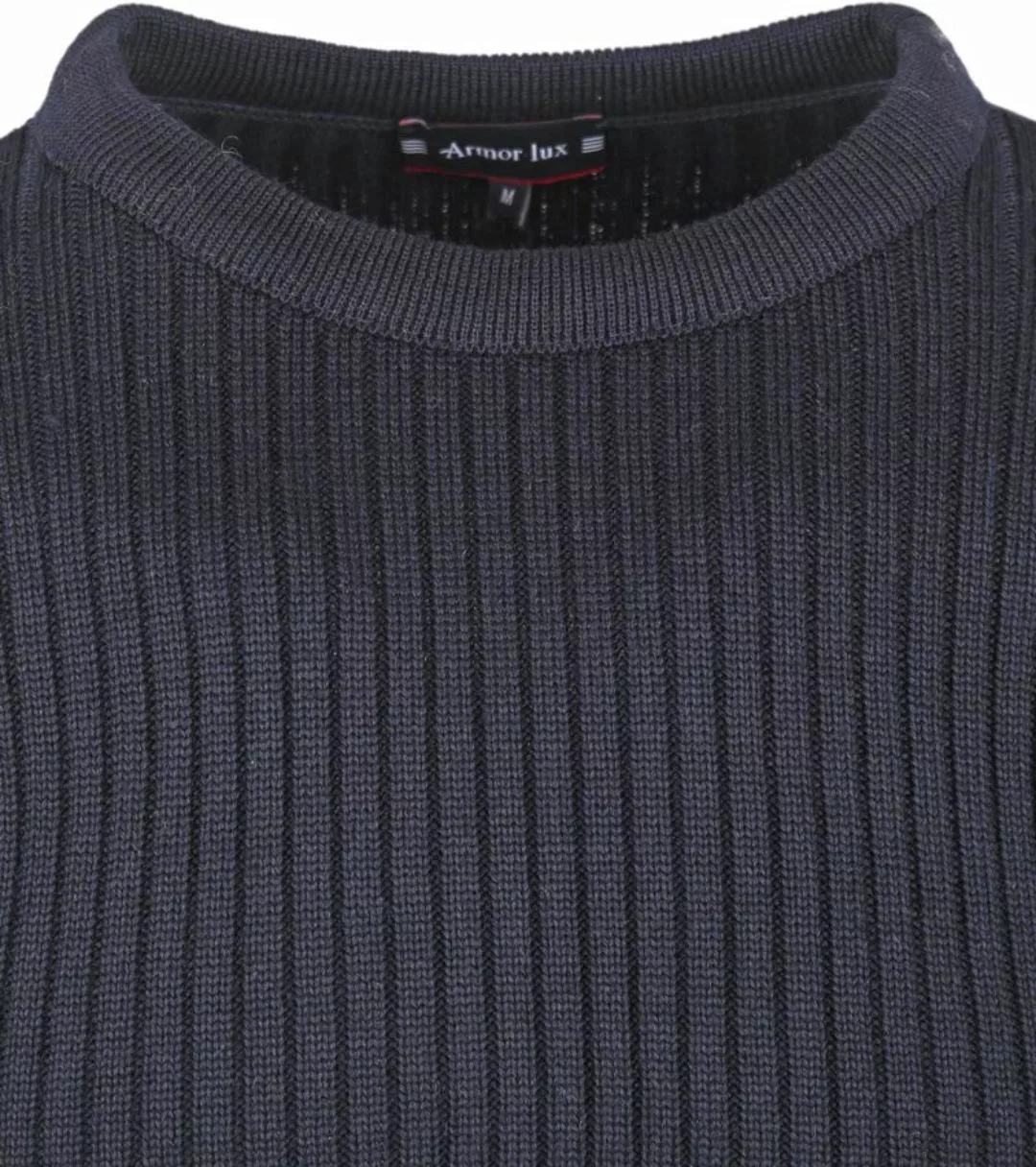 Armor-Lux Binic Pullover Wolle Navy - Größe M günstig online kaufen