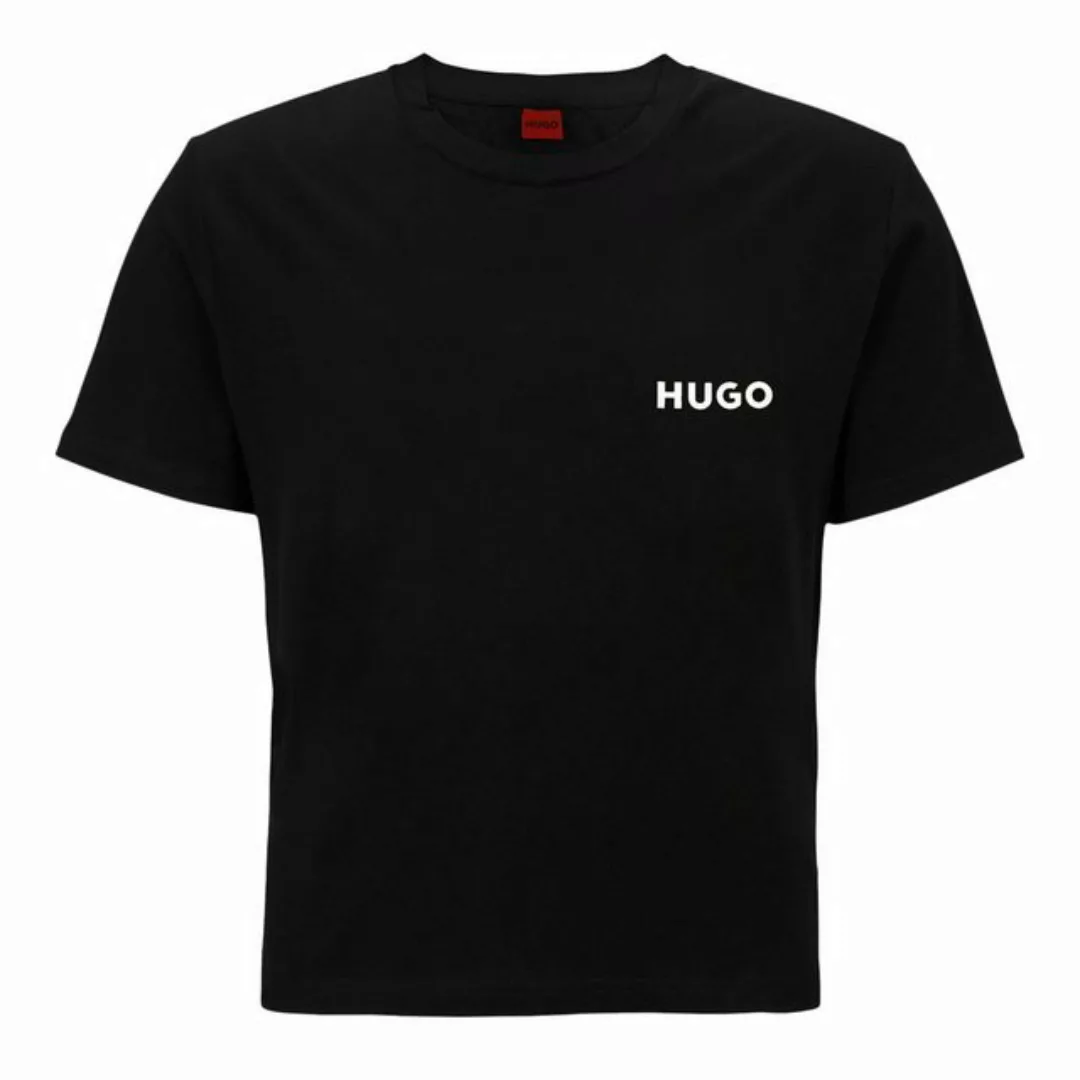 HUGO Rundhalsshirt UNITE_T-SHIRT mit Logo-Print günstig online kaufen