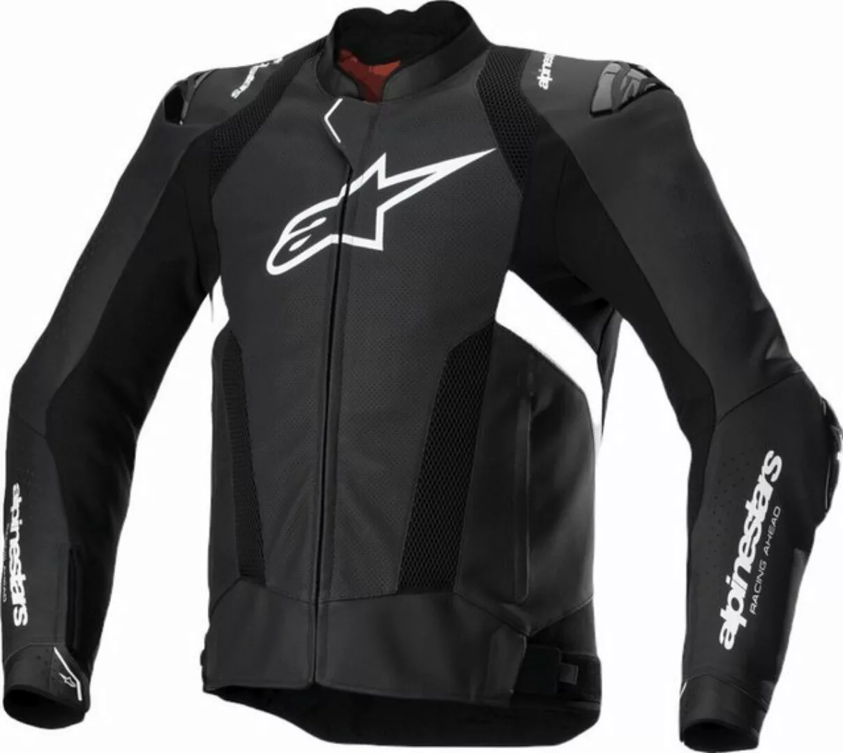 Alpinestars Motorradjacke Missile V3 Airflow perforierte Motorrad Lederjack günstig online kaufen