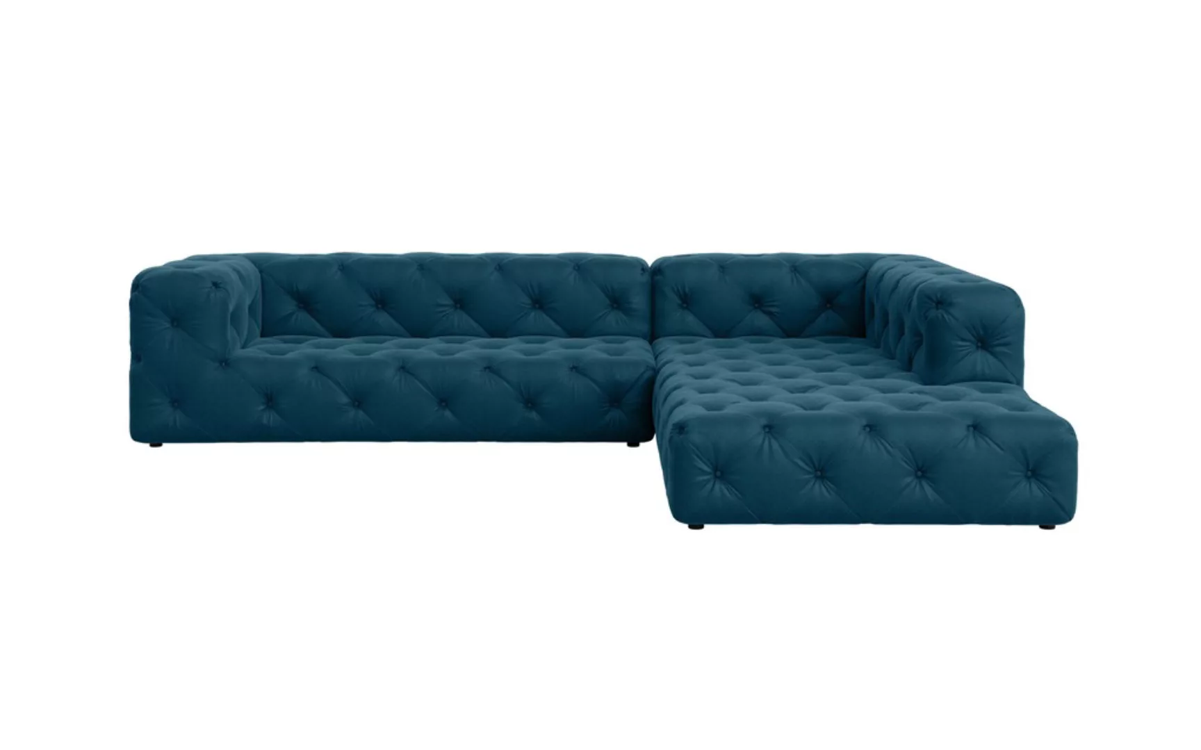 Places of Style Ecksofa »FOLLINA«, L-Form, mit klassischer Chesterfield-Kno günstig online kaufen