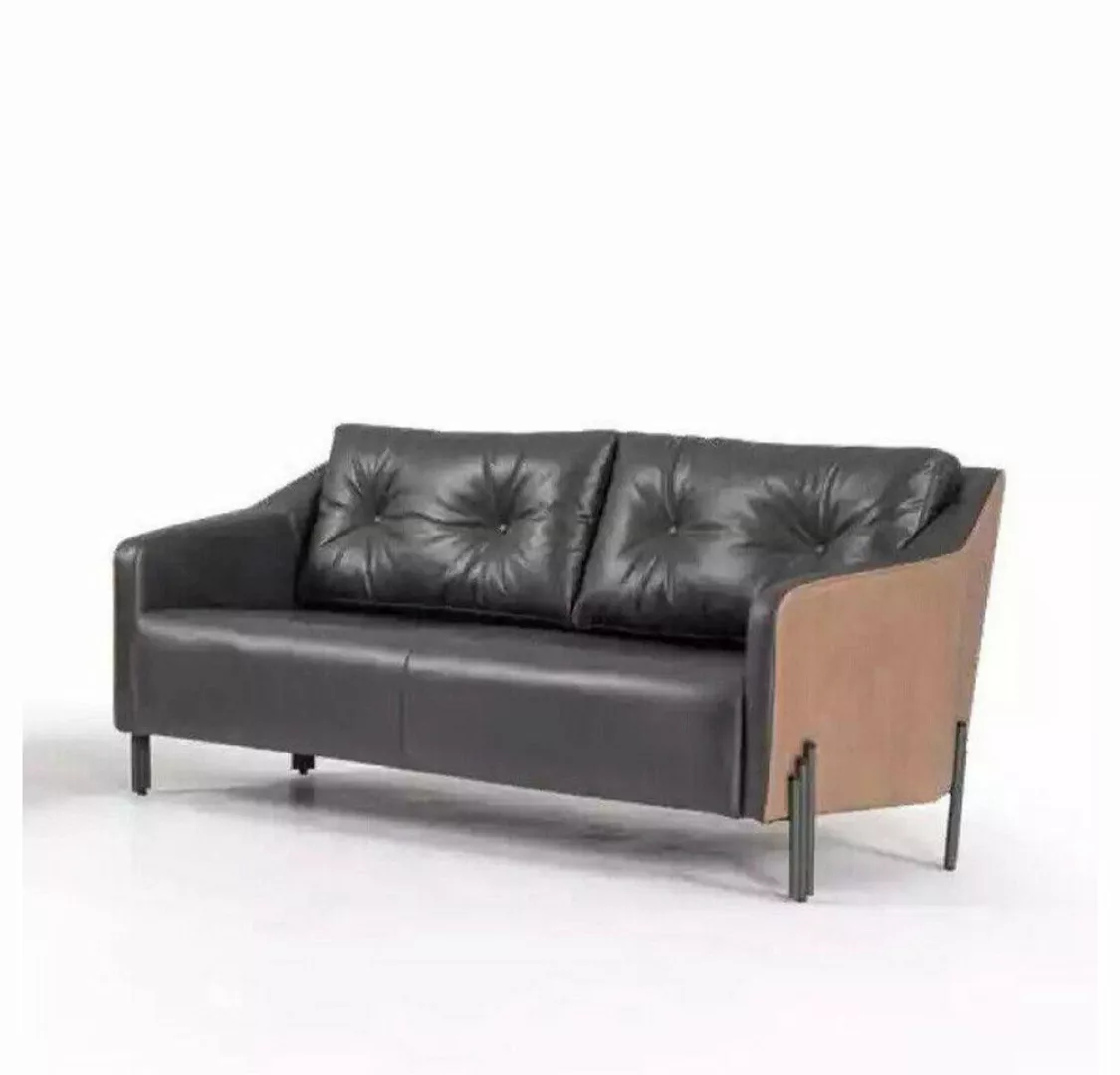 JVmoebel Sofa Arbeitszimmer Sofa Couch 3 Sitzer Textil Polster Stoff Neu Bü günstig online kaufen