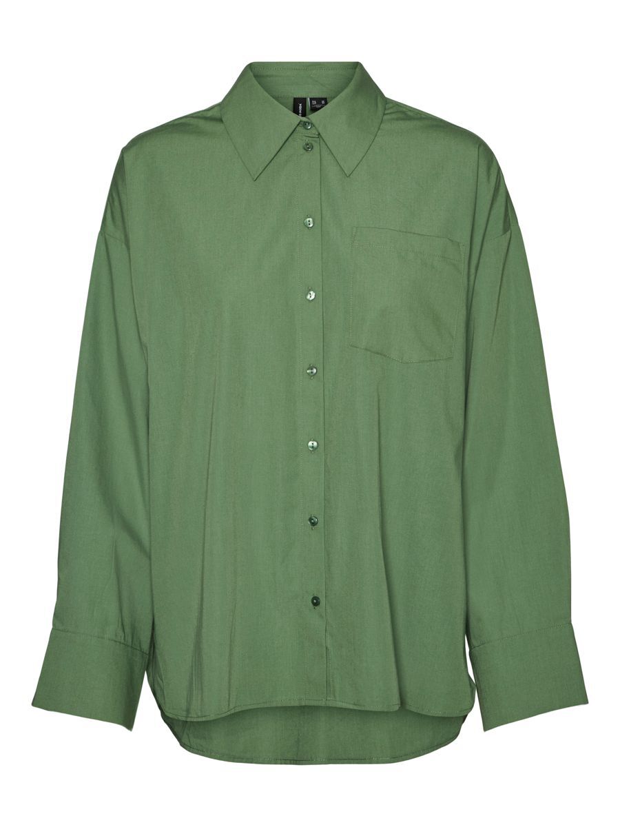 VERO MODA Oversize Hemd Damen Grün günstig online kaufen