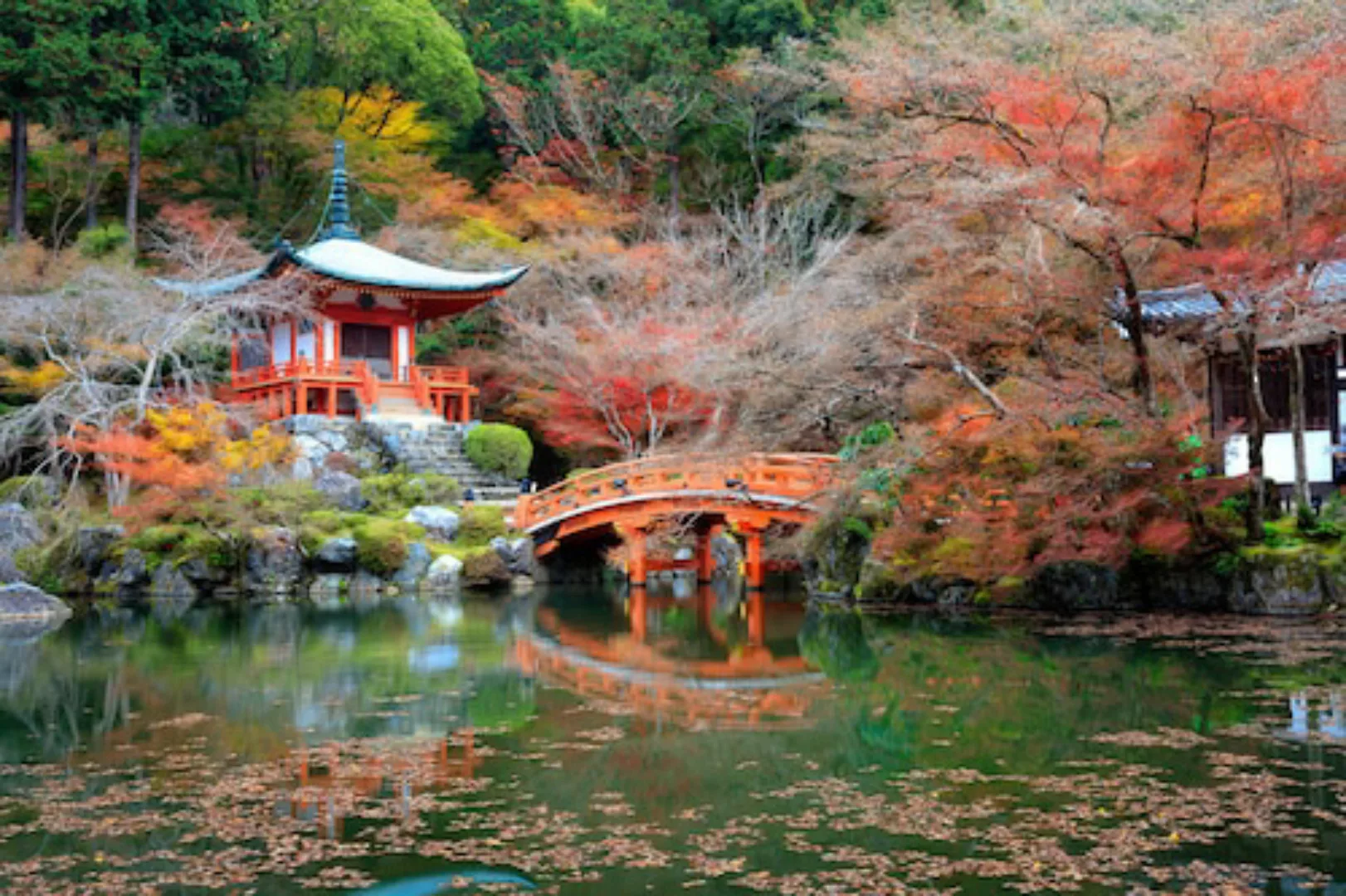 Papermoon Fototapete »Japanischer Garten« günstig online kaufen