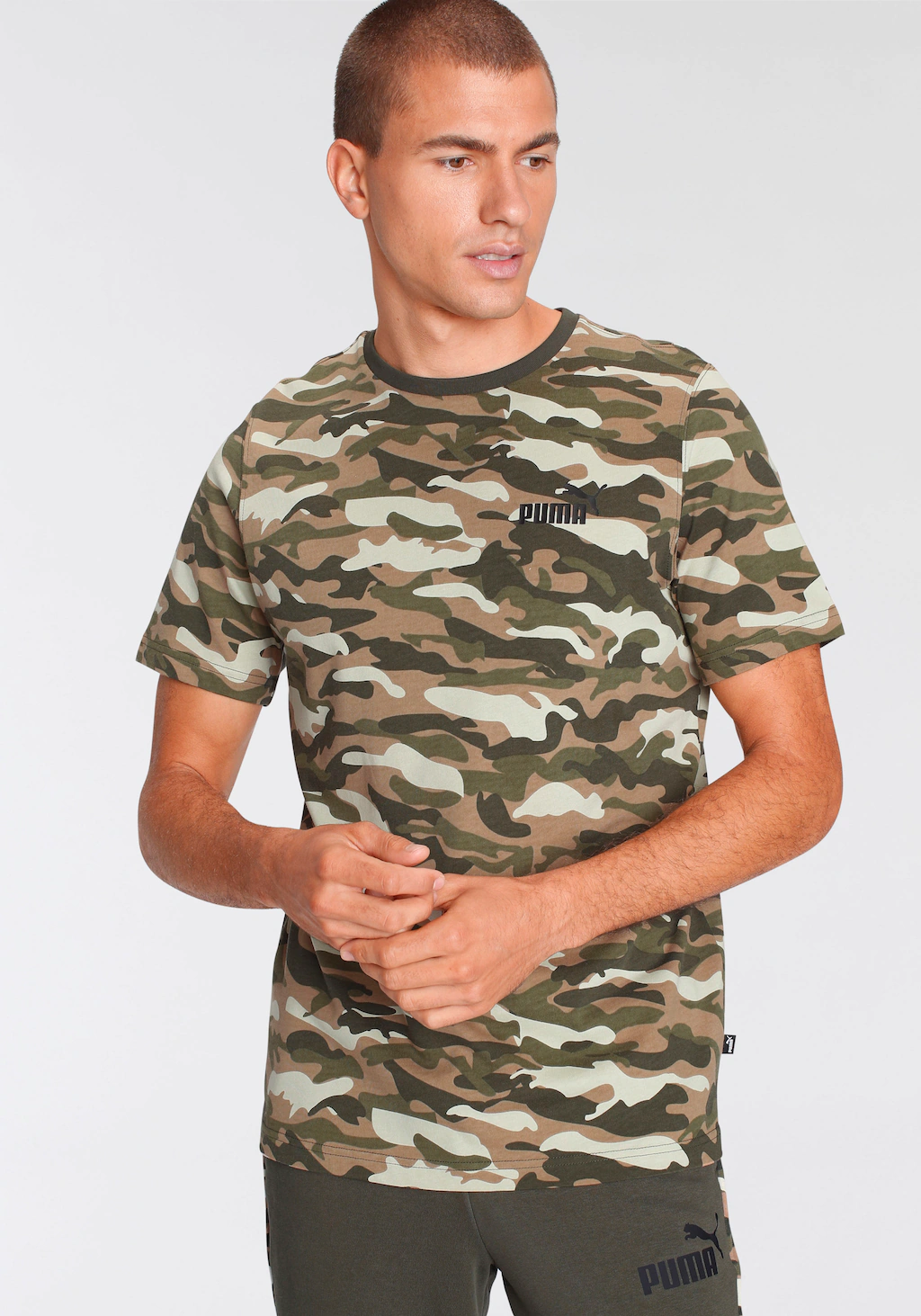 PUMA T-Shirt ESS+ Camo AOP Tee günstig online kaufen