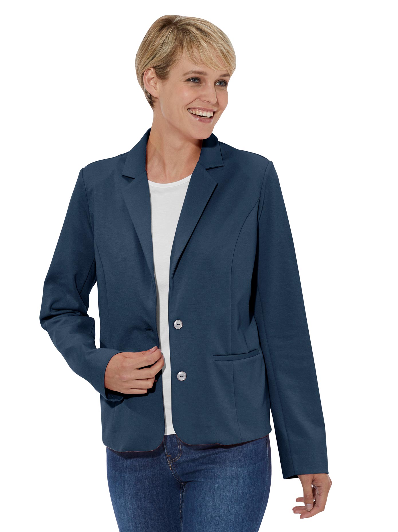 Casual Looks Jerseyblazer "Jersey-Blazer" günstig online kaufen