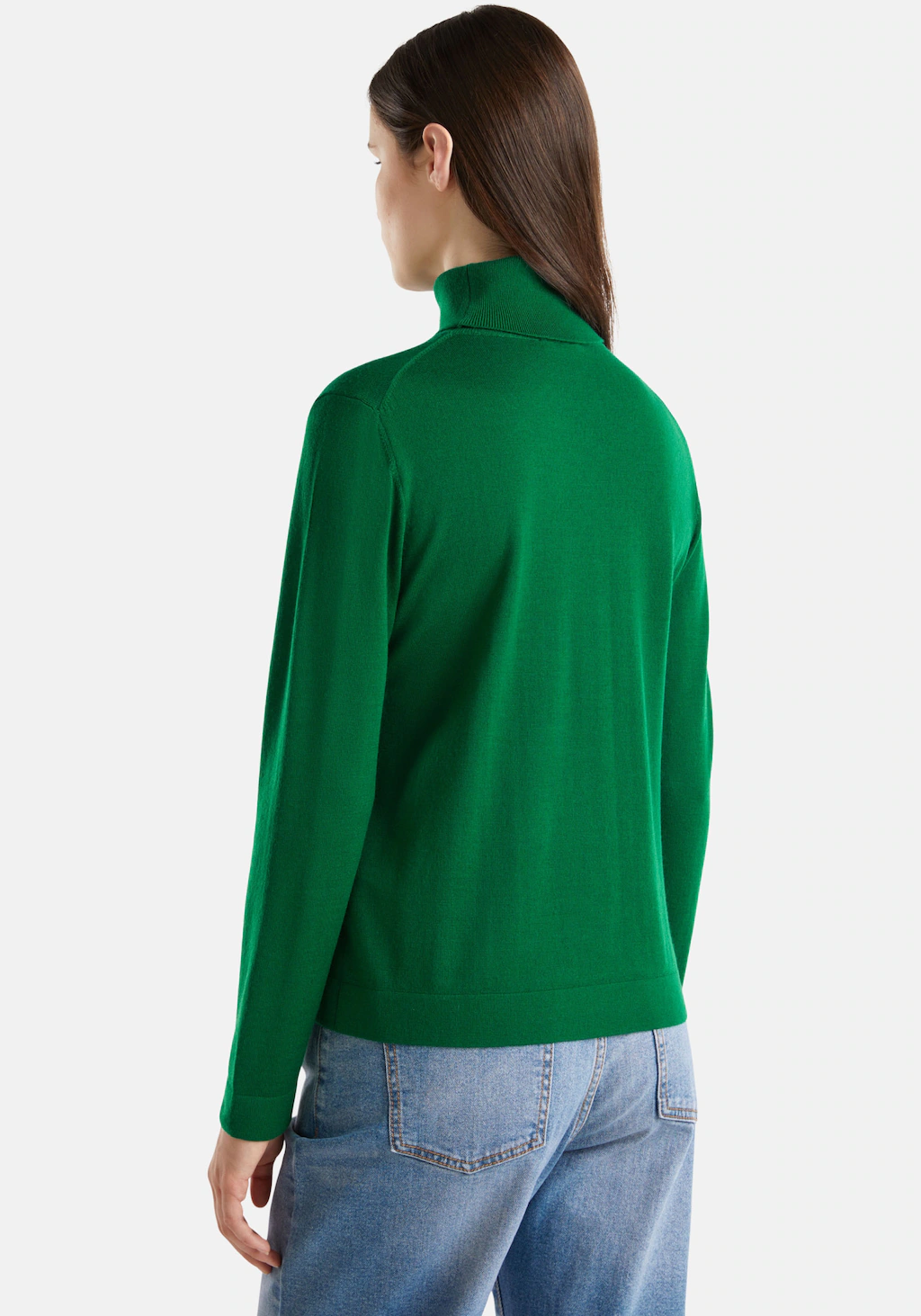 United Colors of Benetton Stehkragenpullover, mit Umschlagkragen günstig online kaufen