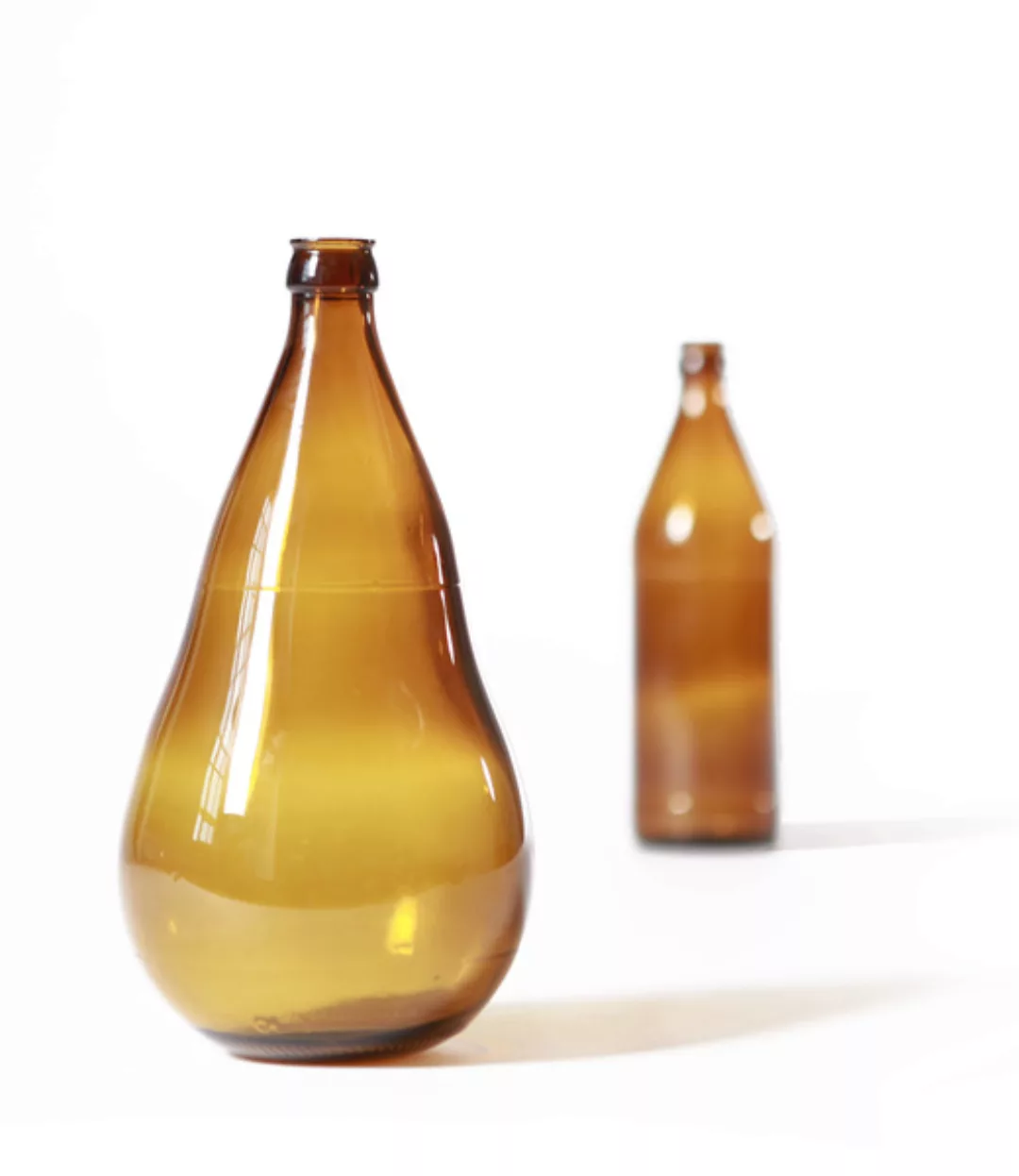 Bauchige Upcycling Vase Aus Bierflasche günstig online kaufen