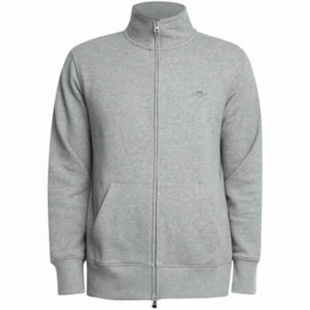 Gant Sweatjacke "REG SHIELD FULL ZIP SWEAT", mit Logostickerei auf der Brus günstig online kaufen