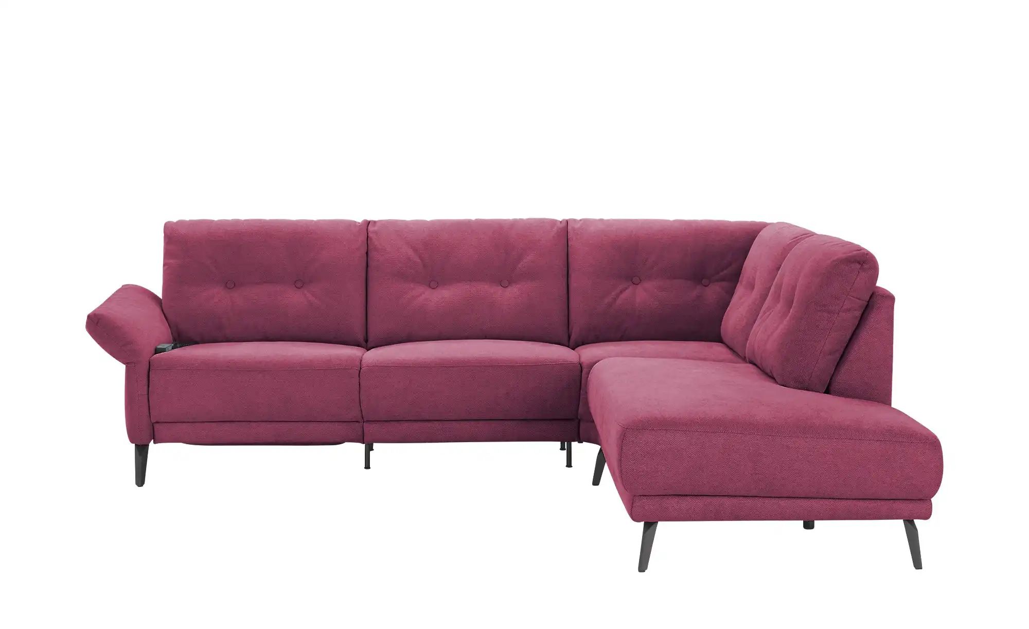 Jette Home Ecksofa   Scope ¦ rot ¦ Maße (cm): B: 258 H: 88 T: 221 Polstermö günstig online kaufen