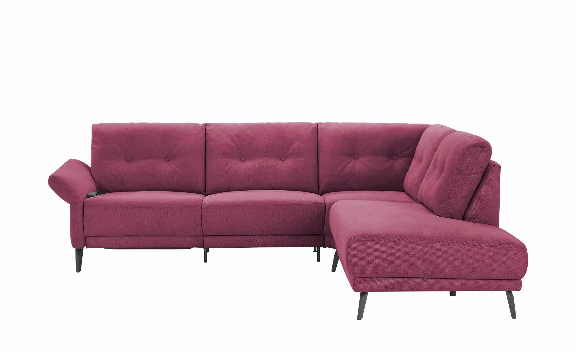 Jette Home Ecksofa   Scope  ¦ rot ¦ Maße (cm): B: 258 H: 88 T: 221.0 Polste günstig online kaufen