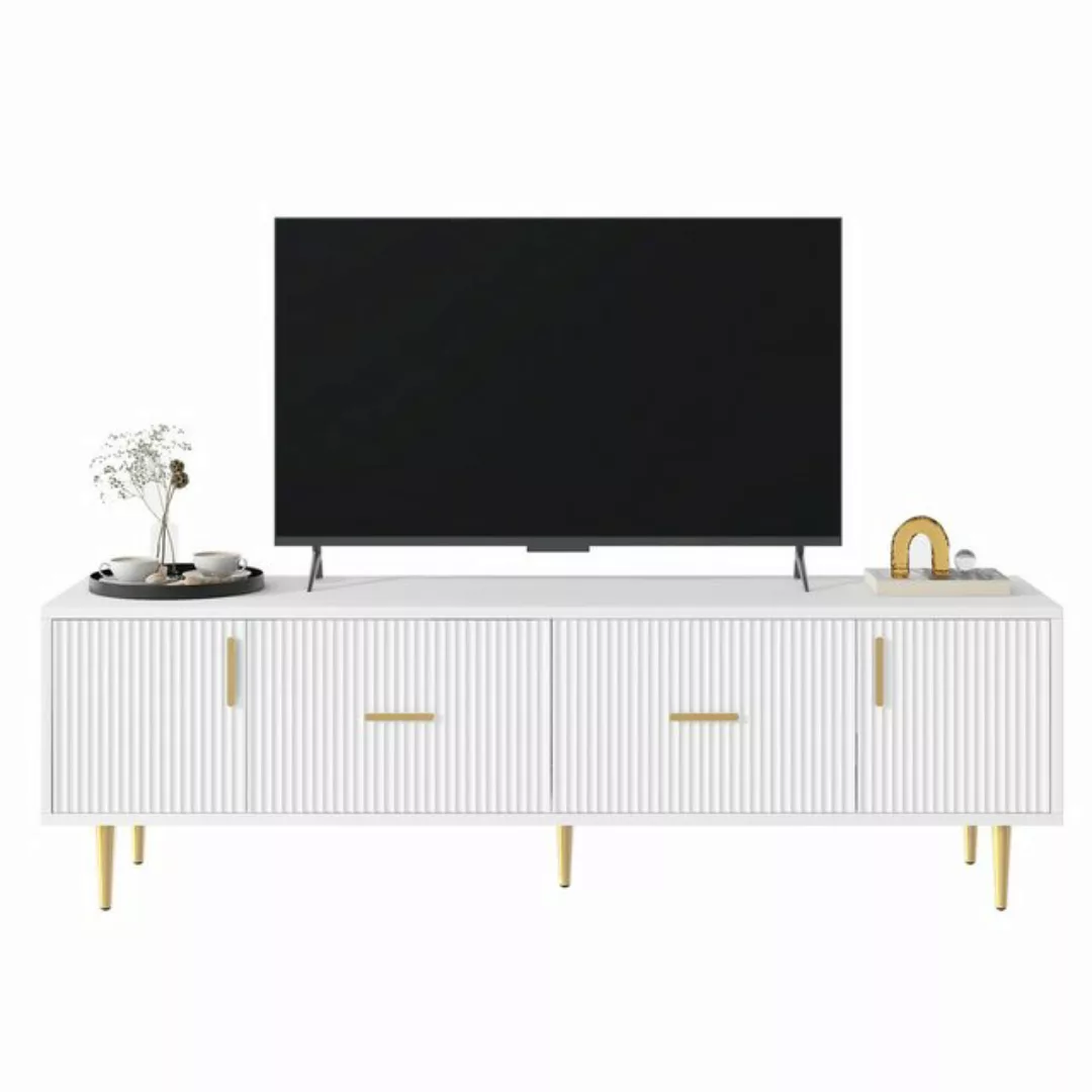 HAUSS SPOLE TV-Schrank TV-Lowboards TV Schrank Fernsehschrank TV-Tisch (mit günstig online kaufen