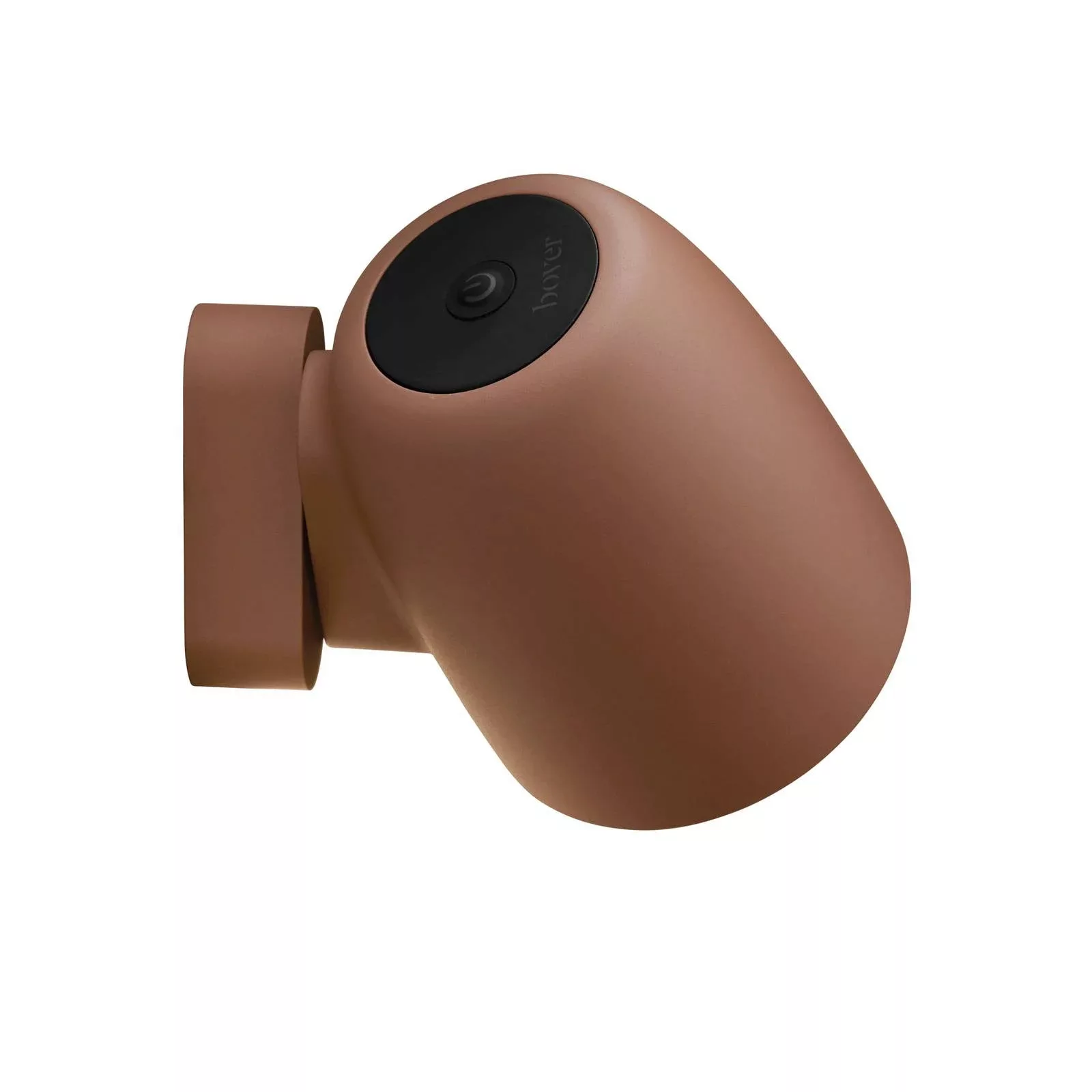 Bover LED-Außenwandlampe Nut, terracotta, Alu/Stahl günstig online kaufen