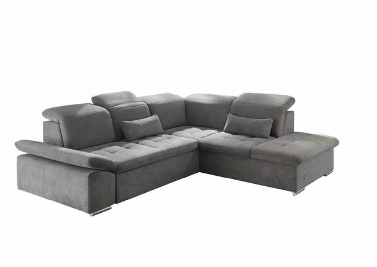 ED EXCITING DESIGN Ecksofa Wayne, mit Schlaffunktion & Bettkasten, 2x Niere günstig online kaufen