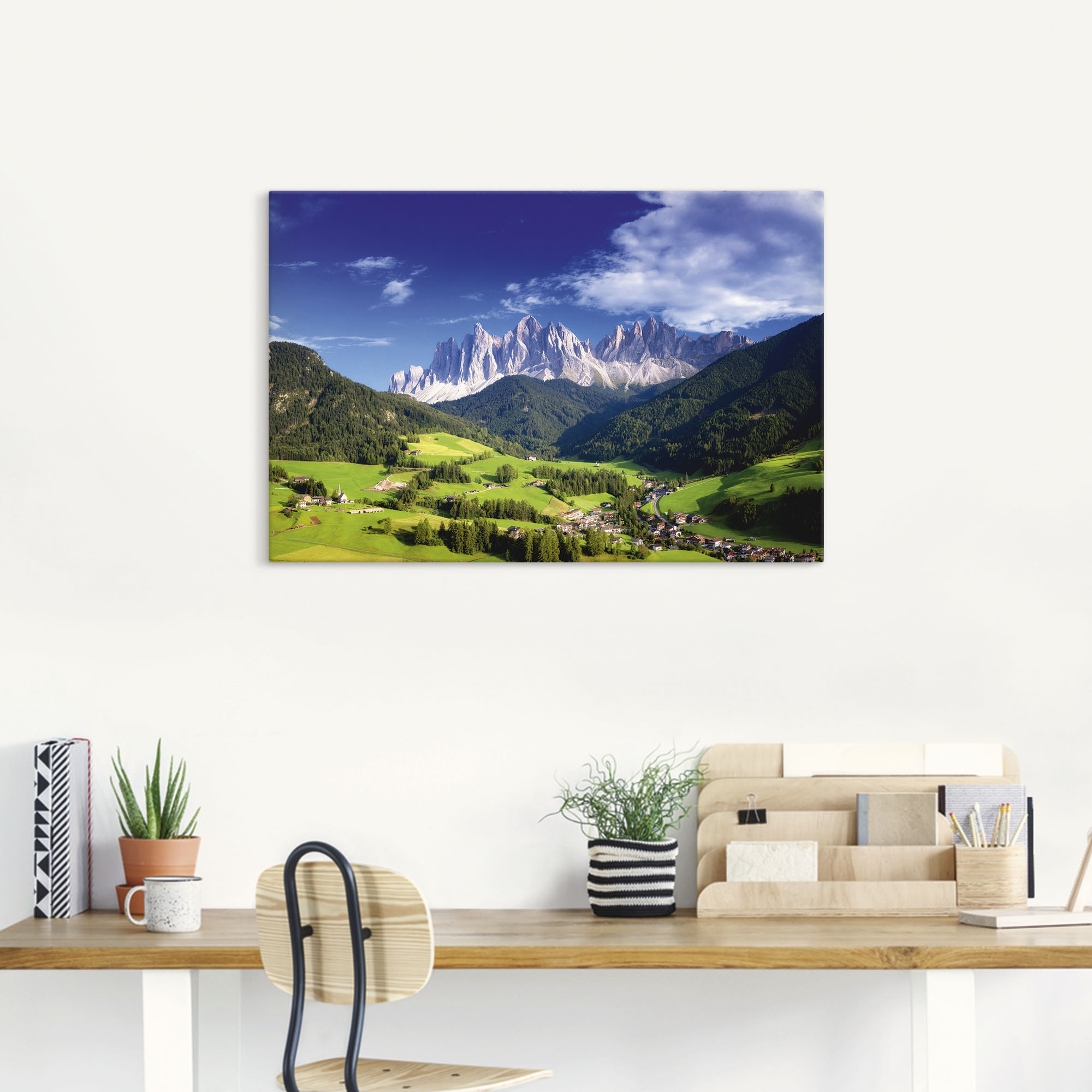 Artland Wandbild "Südtirol", Berge & Alpenbilder, (1 St.), als Alubild, Lei günstig online kaufen