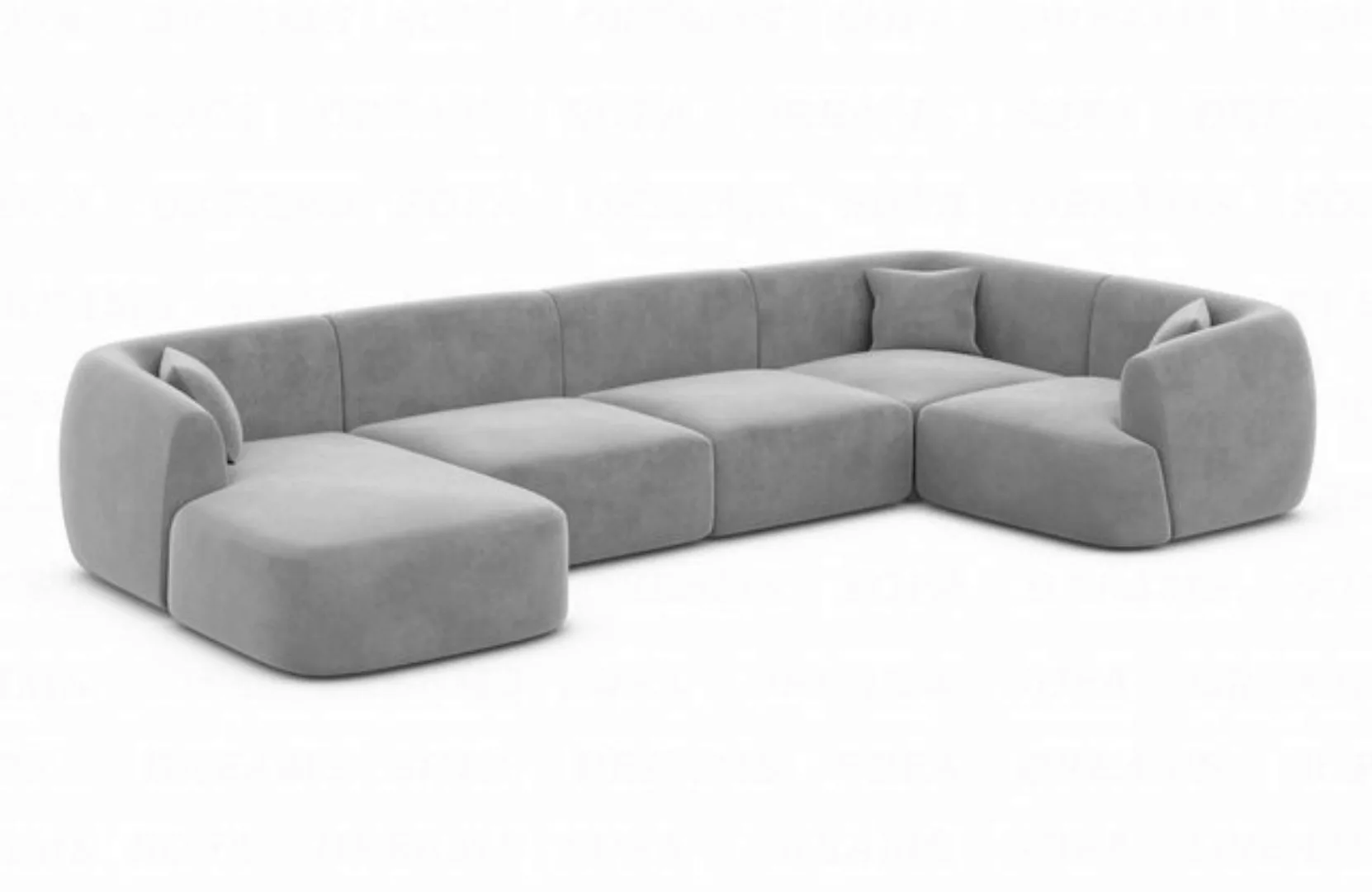 Sofa Dreams Wohnlandschaft Polster Sofa Stoff Wohnlandschaft Tabarca U Form günstig online kaufen