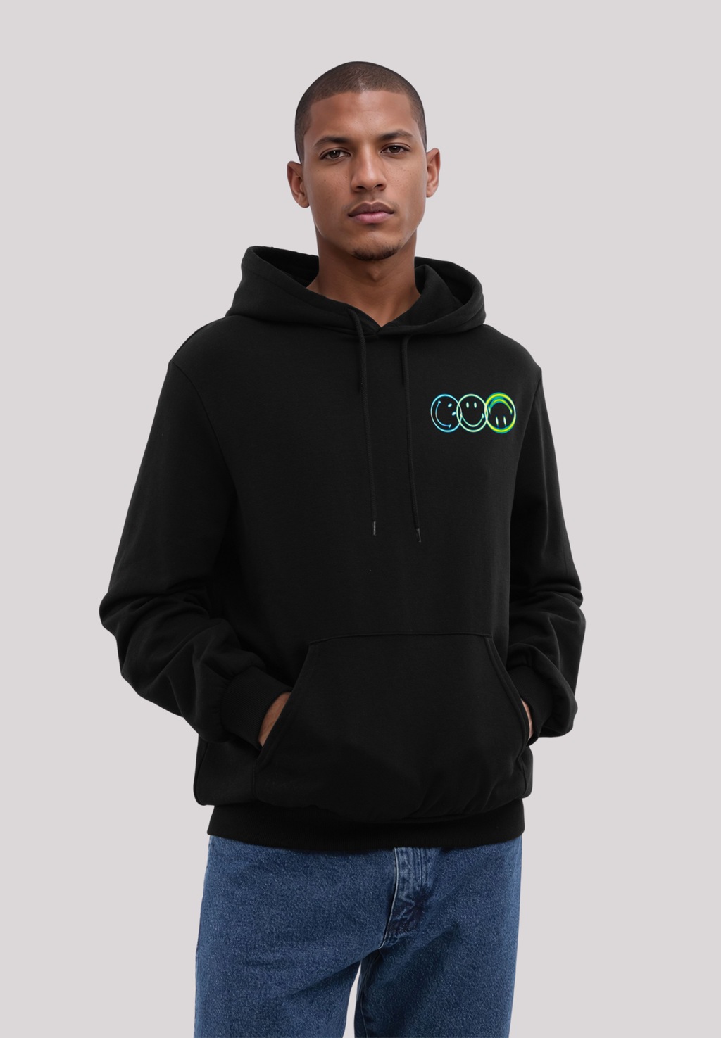 F4NT4STIC Kapuzenpullover "Smiley Originals Future Forecast Streetwear", Pr günstig online kaufen