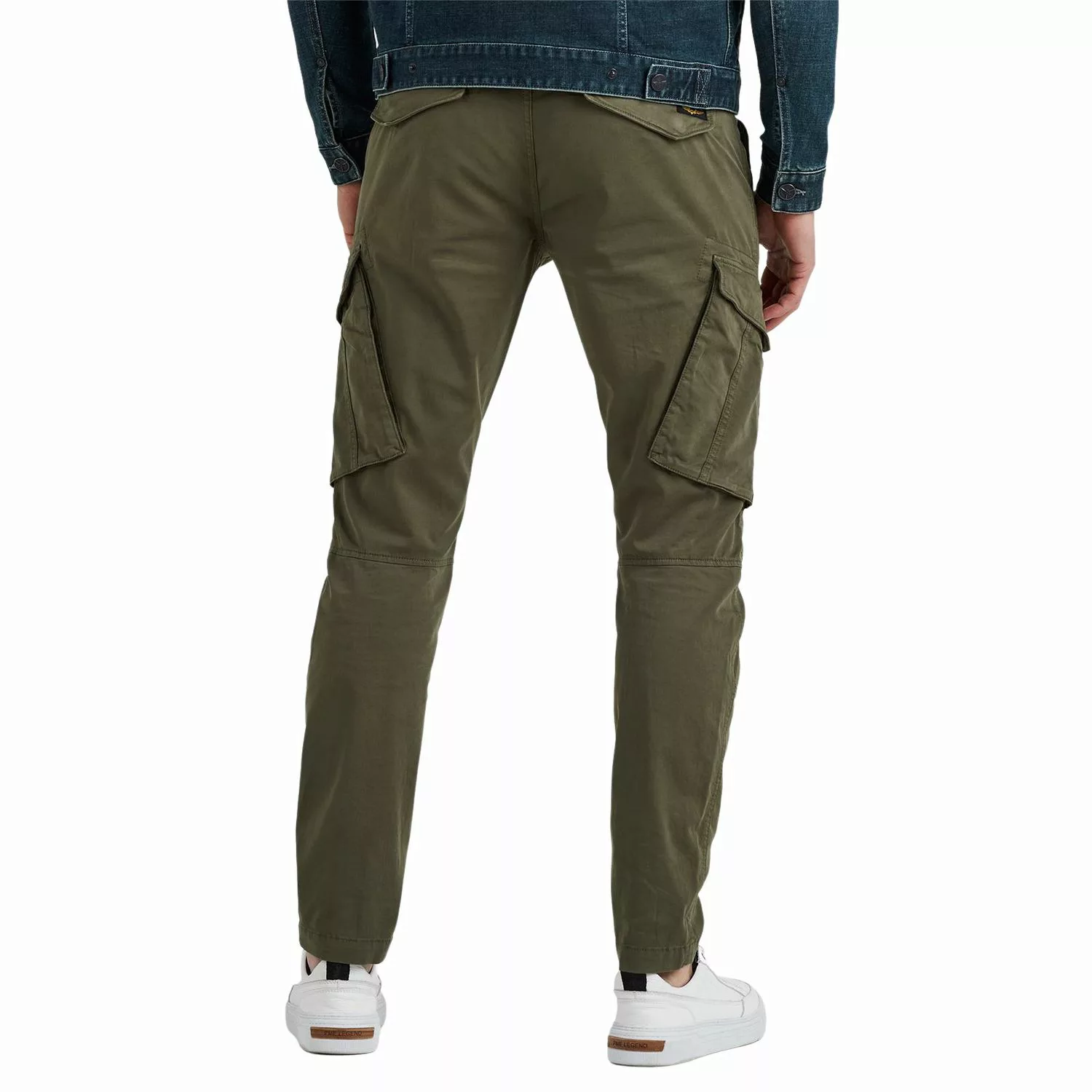 PME Legend Herren Cargohose NORDROP - Tapered Fit - Grün - Green günstig online kaufen