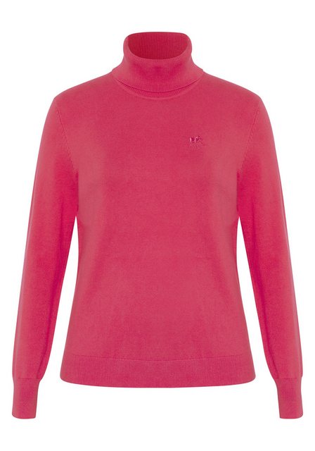 Polo Sylt Strickpullover mit Rollkragen und Logo-Symbol günstig online kaufen