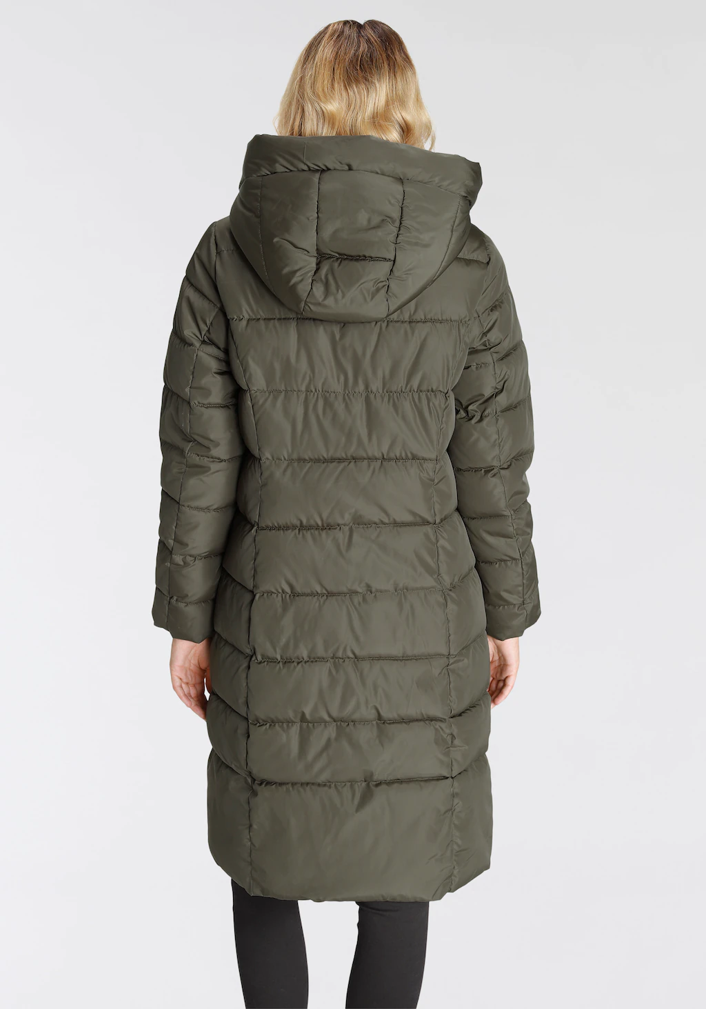 ONLY Steppmantel ONLTINA PUFFER X LONG COAT OTW mit Kapuze günstig online kaufen