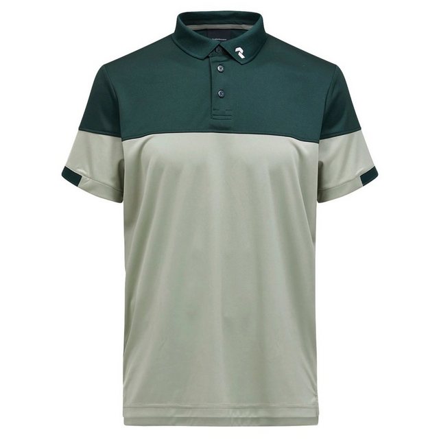 Peak Performance Poloshirt Peak Performance Player Block Polo Grün günstig online kaufen