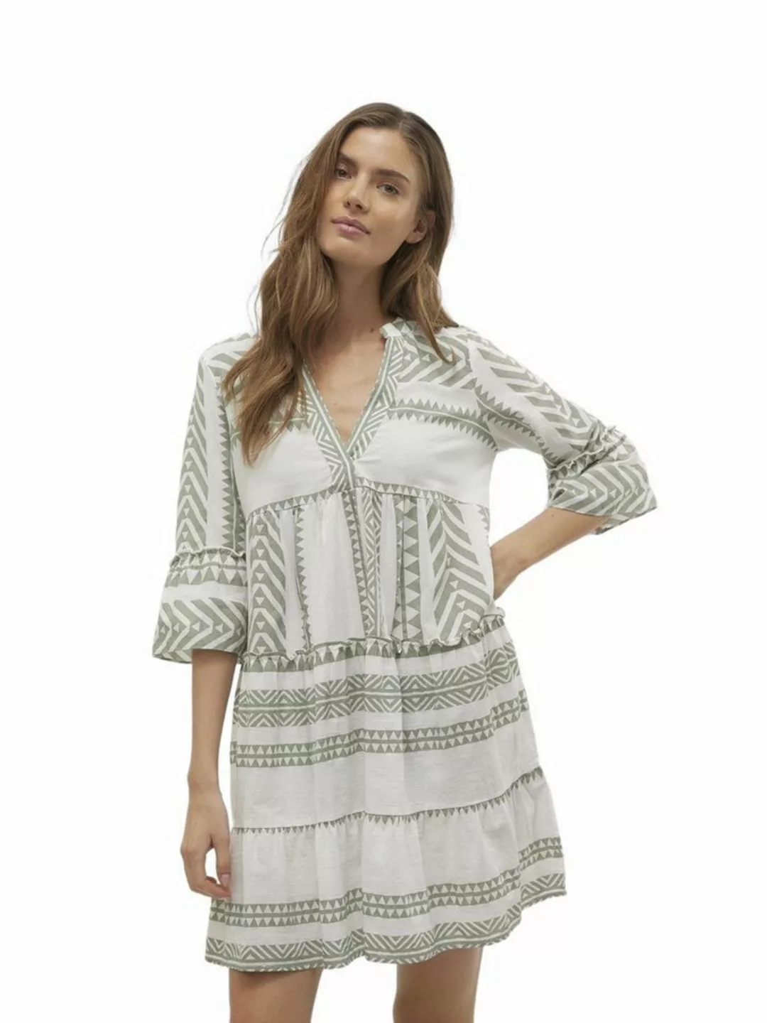 Vero Moda Sommerkleid VMDICTHE 3/4 TUNIC aus Baumwolle günstig online kaufen