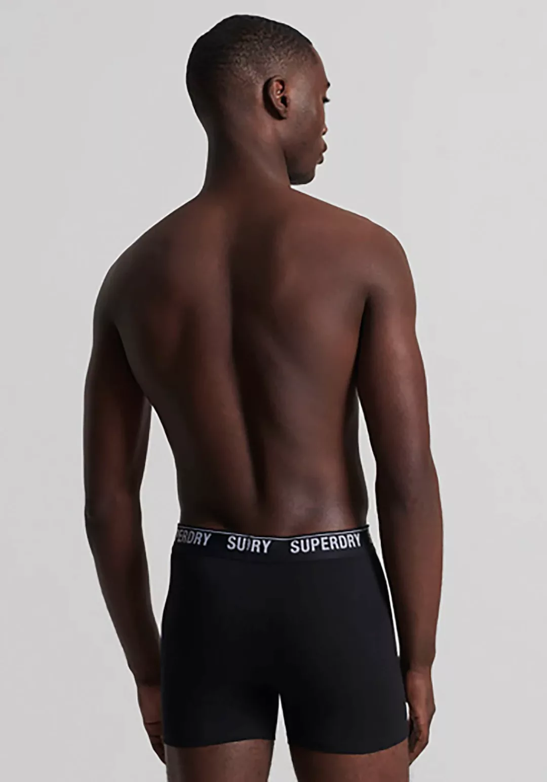 Superdry Langer Boxer "SD lg Boxer web wb 3x", (3 St., 3er-Pack), mit Logo günstig online kaufen