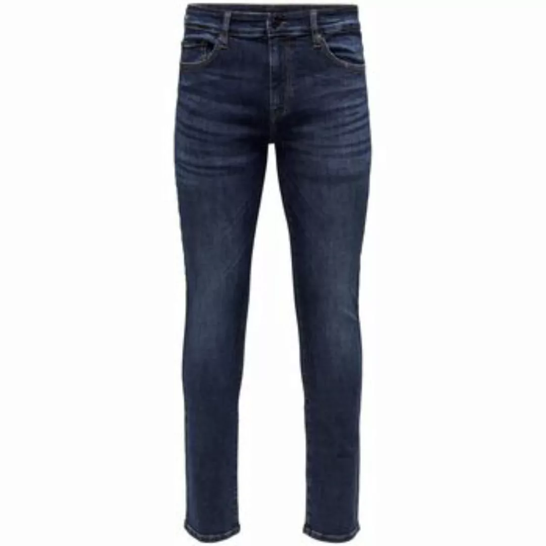 Only & Sons Herren Jeans ONSLOOM SLIM 6749 - Slim Fit - Blau - Dark Blue De günstig online kaufen