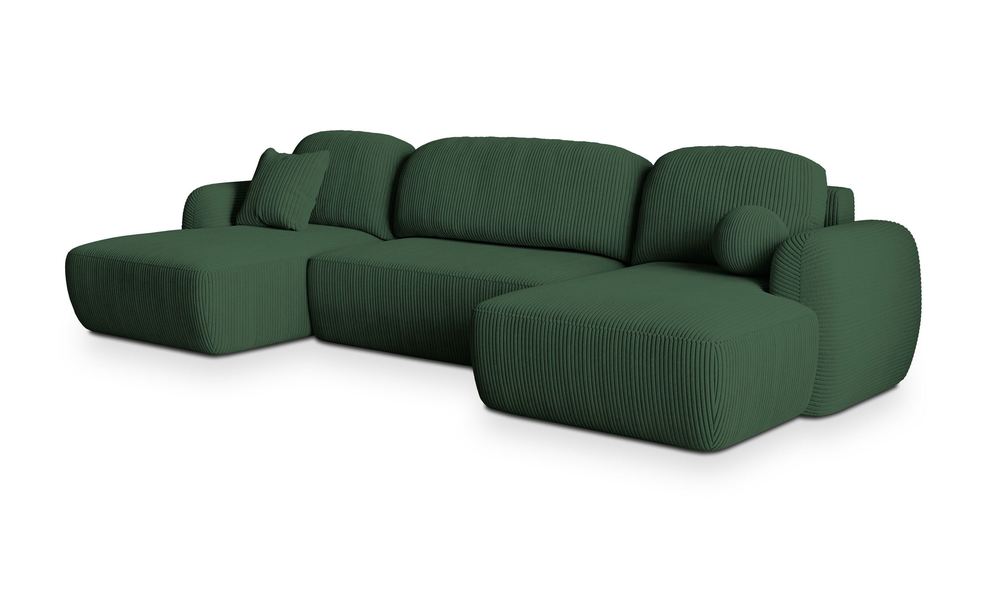 Masseno Ecksofa SAVONA mit Schlaffunktion U-Form, günstig online kaufen