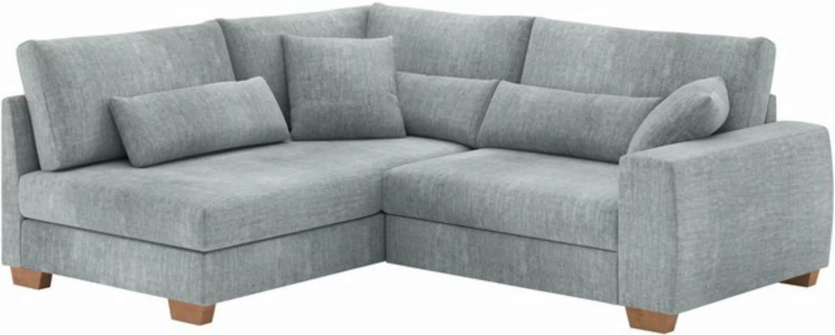 Home affaire Ecksofa "DuraSpring", mit Taschenfederkern, bis 140 kg belastb günstig online kaufen