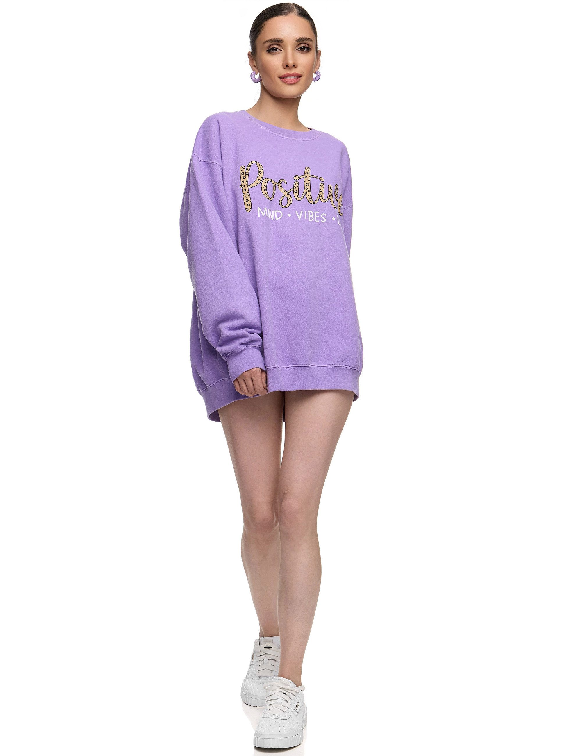 Worldclassca Sweatshirt Worldclassca Oversized Sweatshirt POSITIVE günstig online kaufen