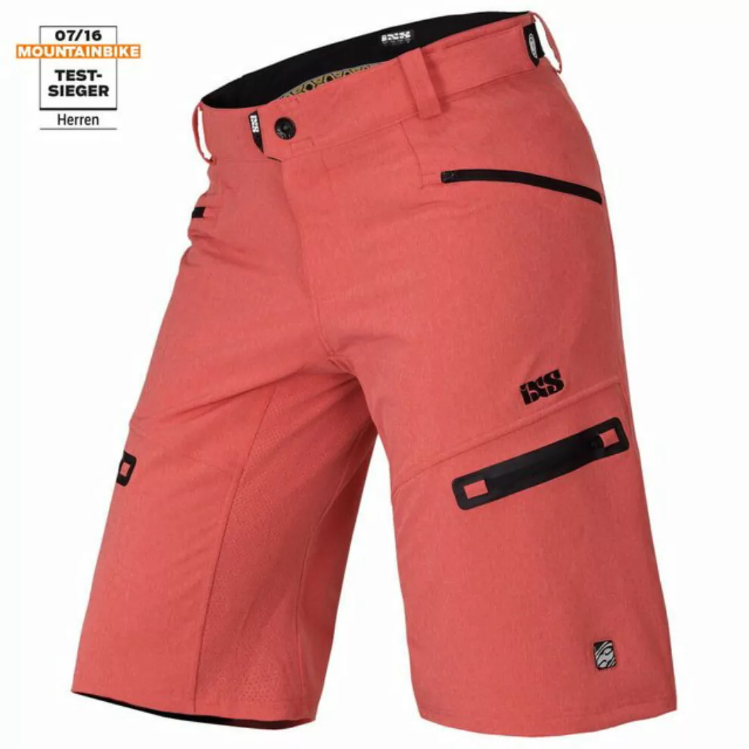 IXS Fahrradhose iXS Sever 6.1 BC Shorts - fluor red S günstig online kaufen