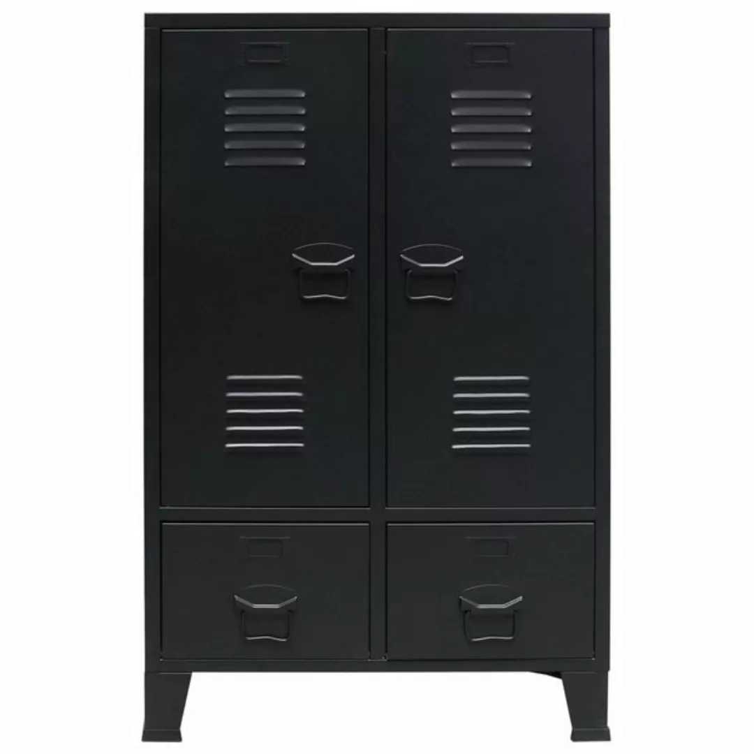 vidaXL Spind Kleiderschrank Spind Metall Industrie-Stil 67 x 35 x 107 cm Sc günstig online kaufen