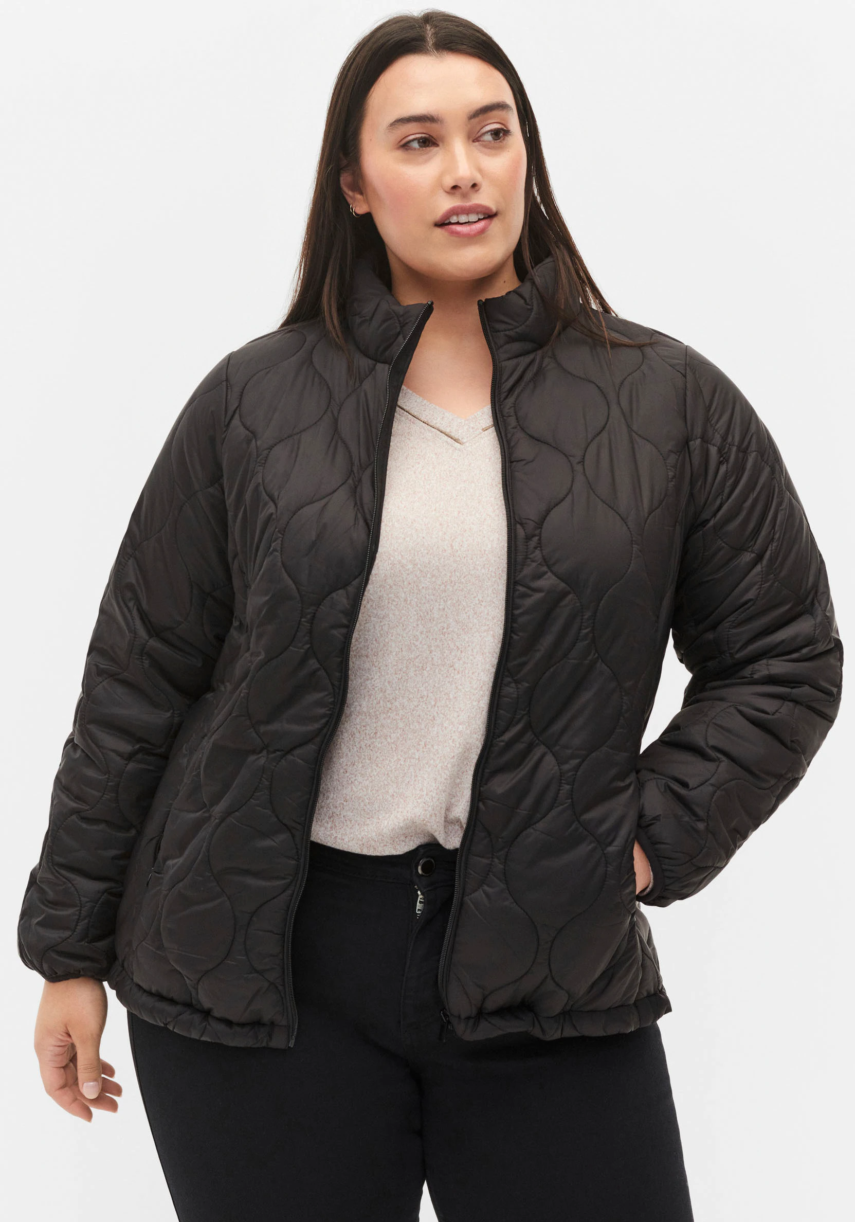 Zizzi Steppjacke Zizzi JACKET günstig online kaufen