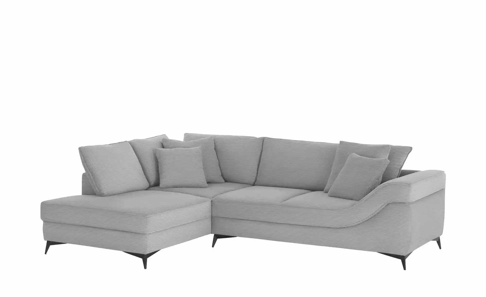 pop Ecksofa  Trentino ¦ grau ¦ Maße (cm): B: 310 H: 98 T: 223 Polstermöbel günstig online kaufen