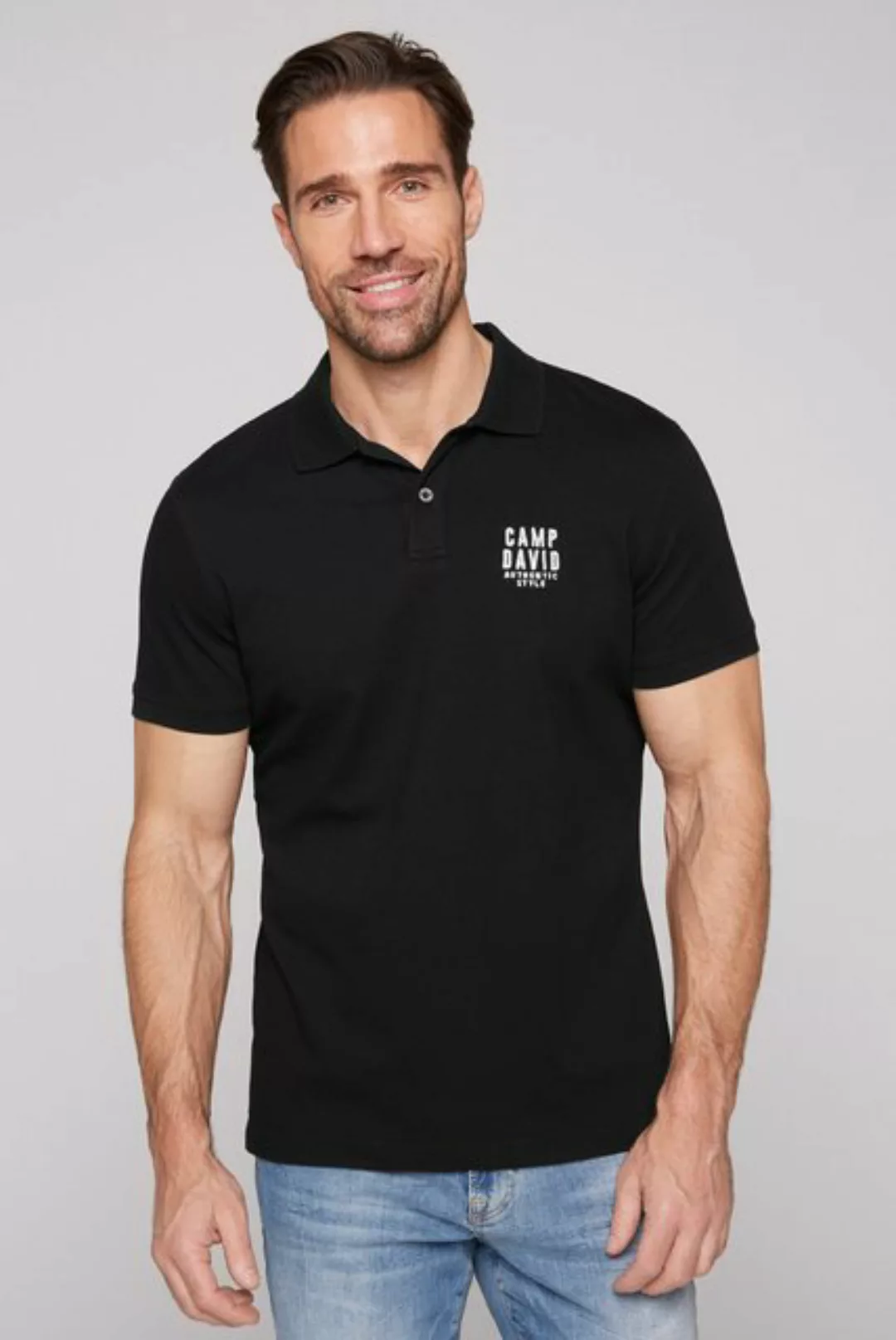 CAMP DAVID Poloshirt mit Elasthan-Anteil günstig online kaufen